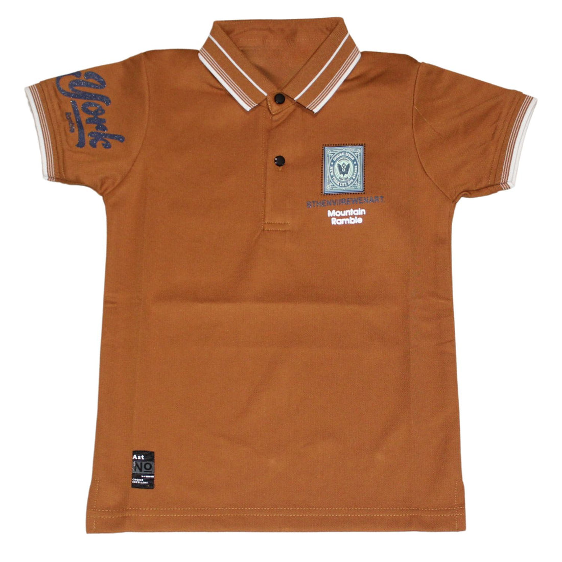 Rust cotton  t-shirt For Boys