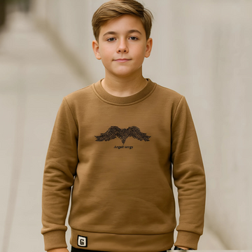 Fawn Stylish Sweat T-shirt For Boys