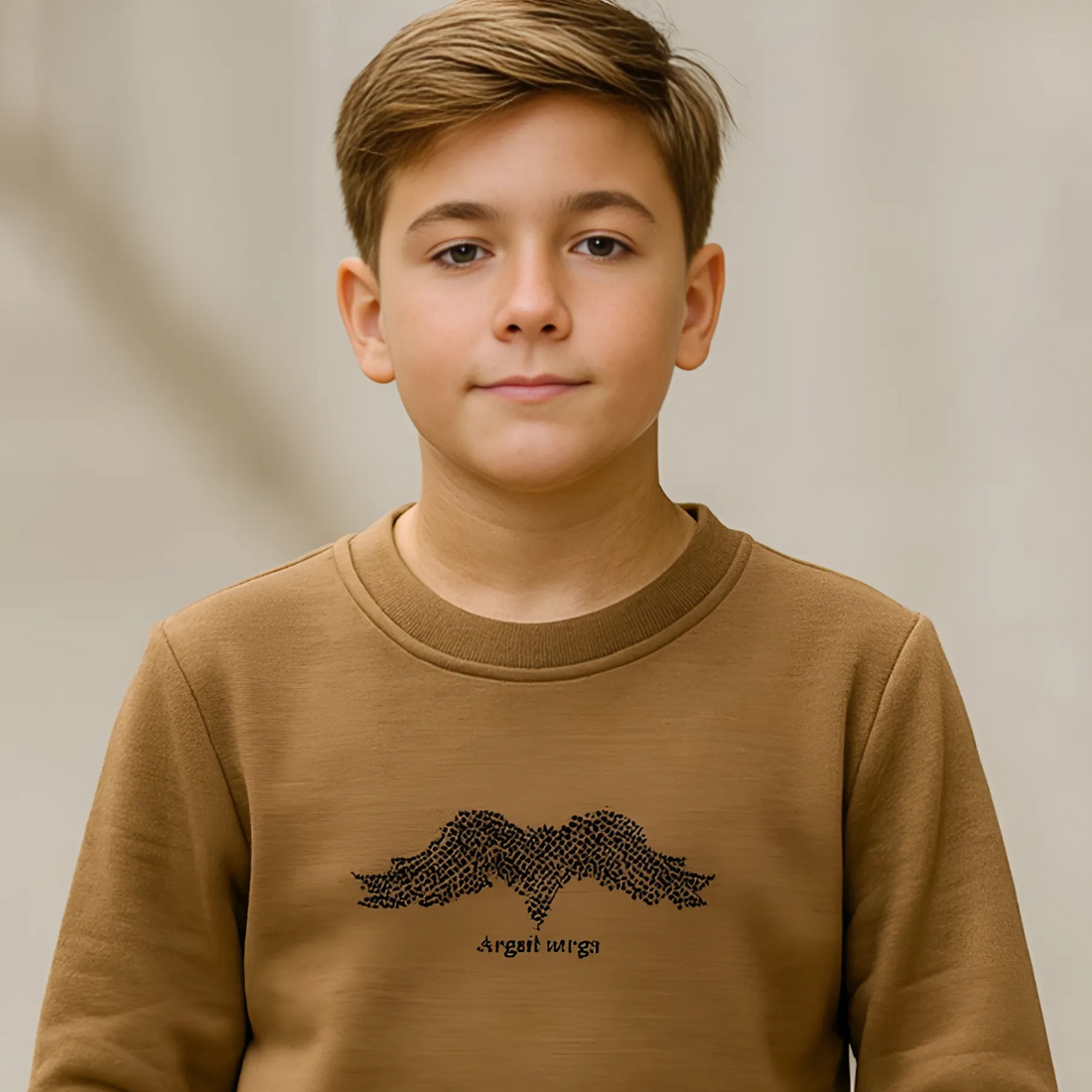 Fawn Stylish Sweat T-shirt For Boys
