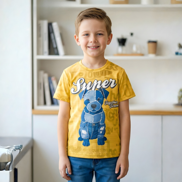 Boys Half Sleeve Trendy T-Shirt