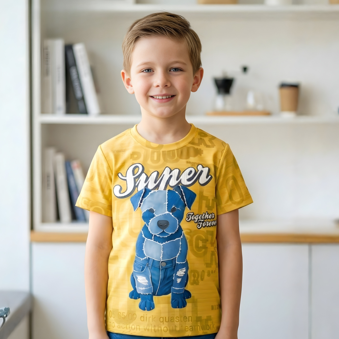 Boys Half Sleeve Trendy T-Shirt