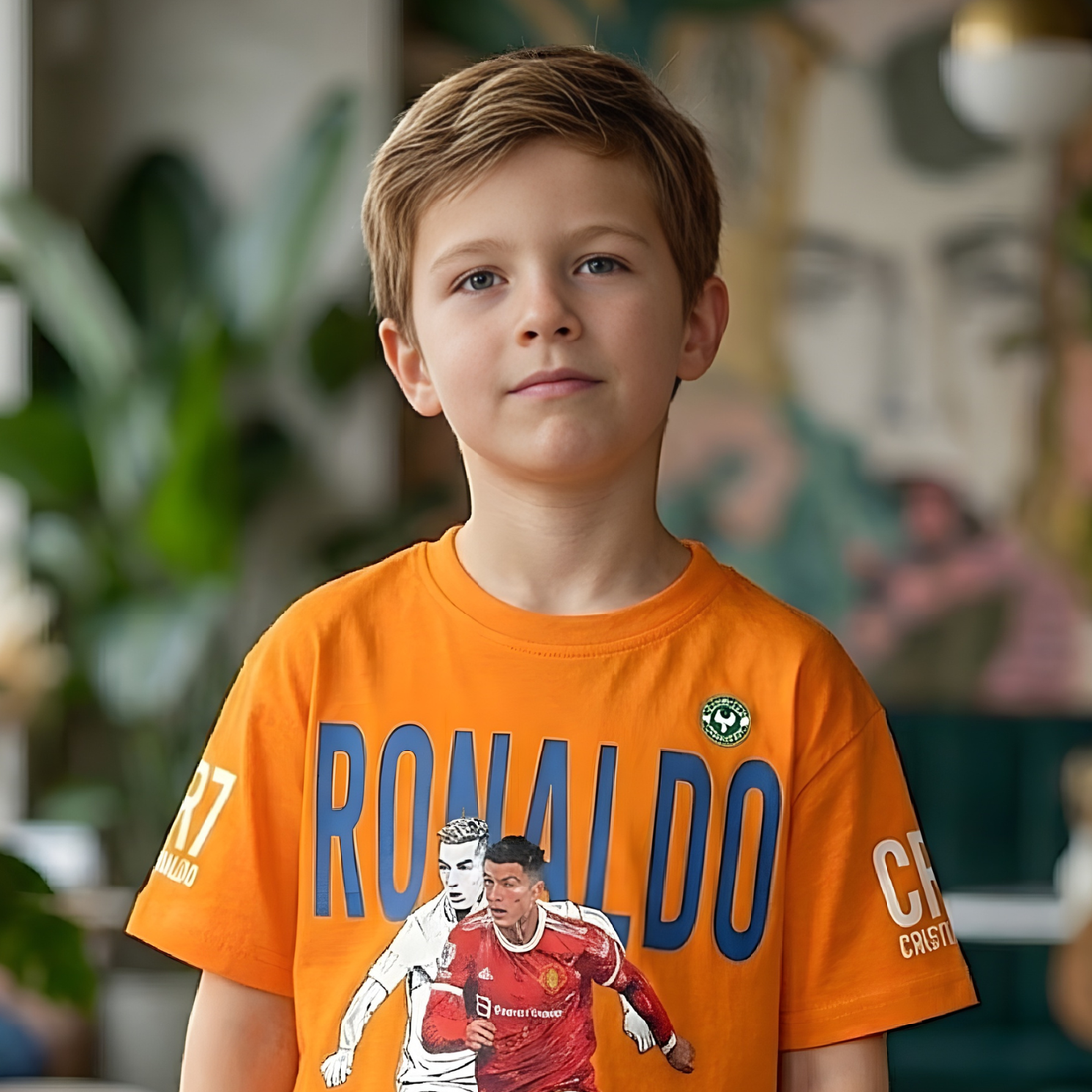 Latest Trendy Sports Orange T-Shirt