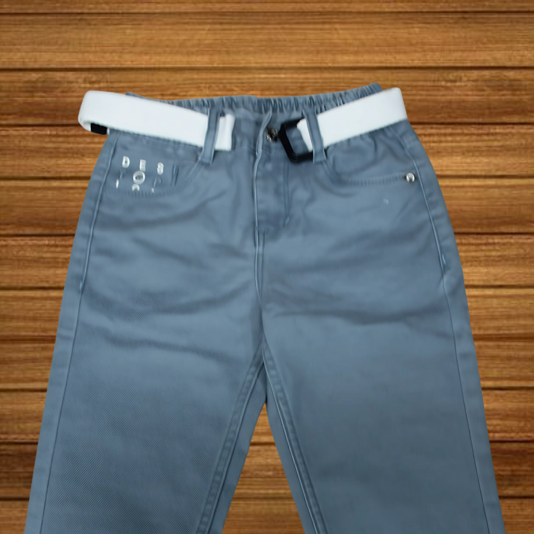 Solid Pista Denim Jeans For Boys