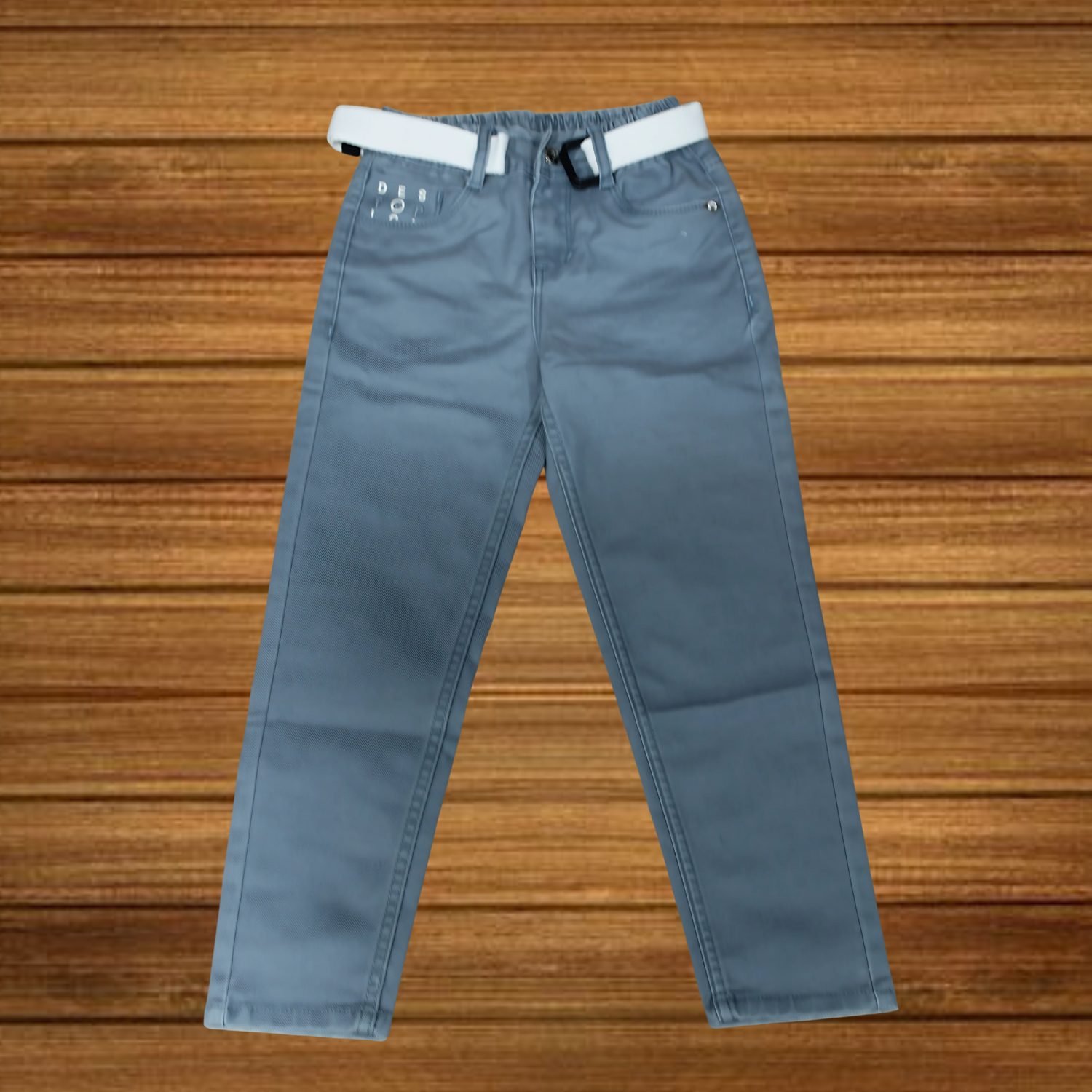 Solid Pista Denim Jeans For Boys