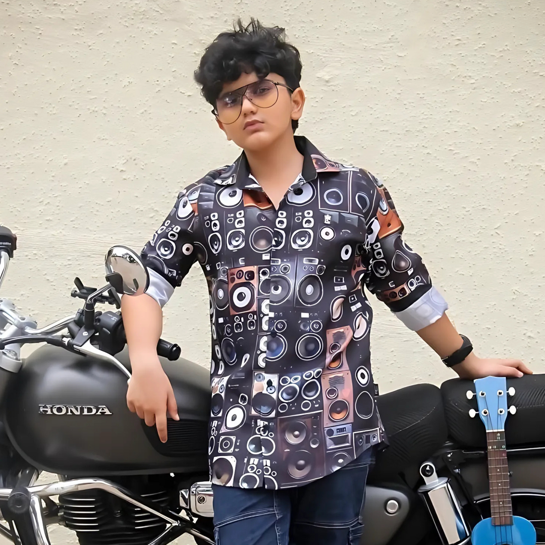 Boys Digital Printed Full Sleeve Shirt