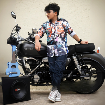 Boys Digital Printed Full Sleeve Shirt