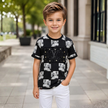 Trendy Boys Round Neck Half Sleeve T-Shirts