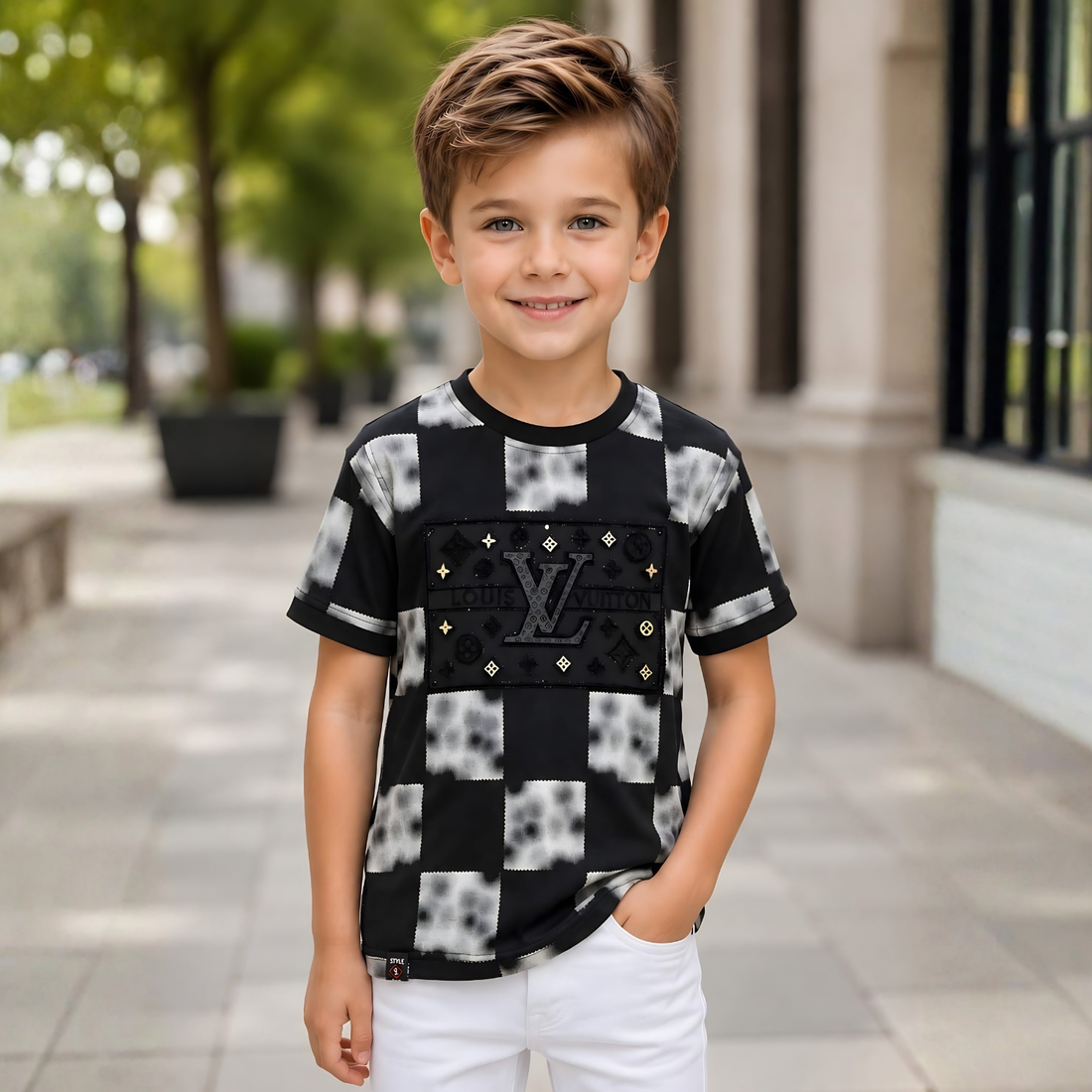 Trendy Boys Round Neck Half Sleeve T-Shirts