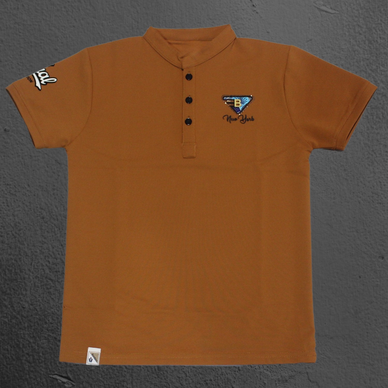 Rust High Neck T-shirt