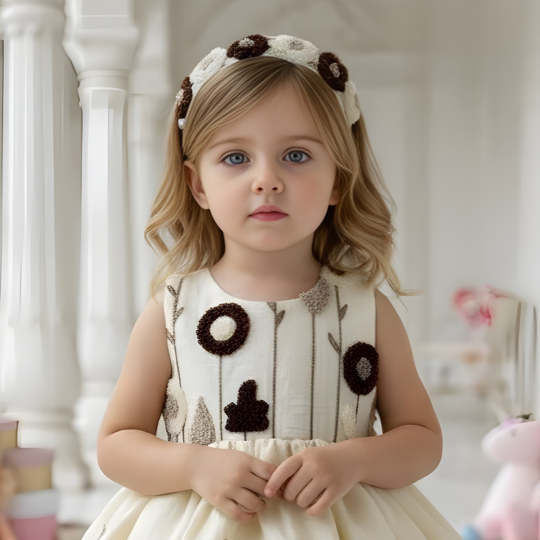 Stylish Embroidered Girls Frocks
