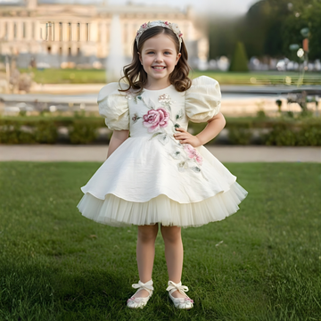 New Stylish Baby Girl Party Frock