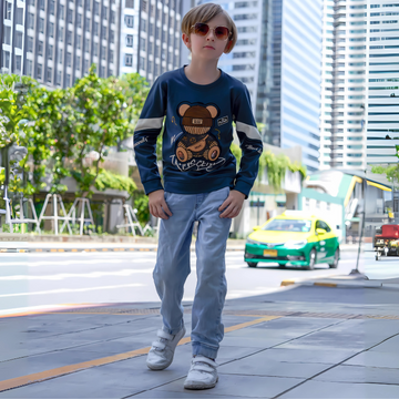 Goofy Styles Printed T-Shirt For Boys