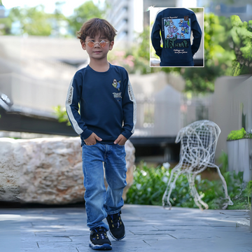 Trending Kids Boys Cotton Printed T Shirt