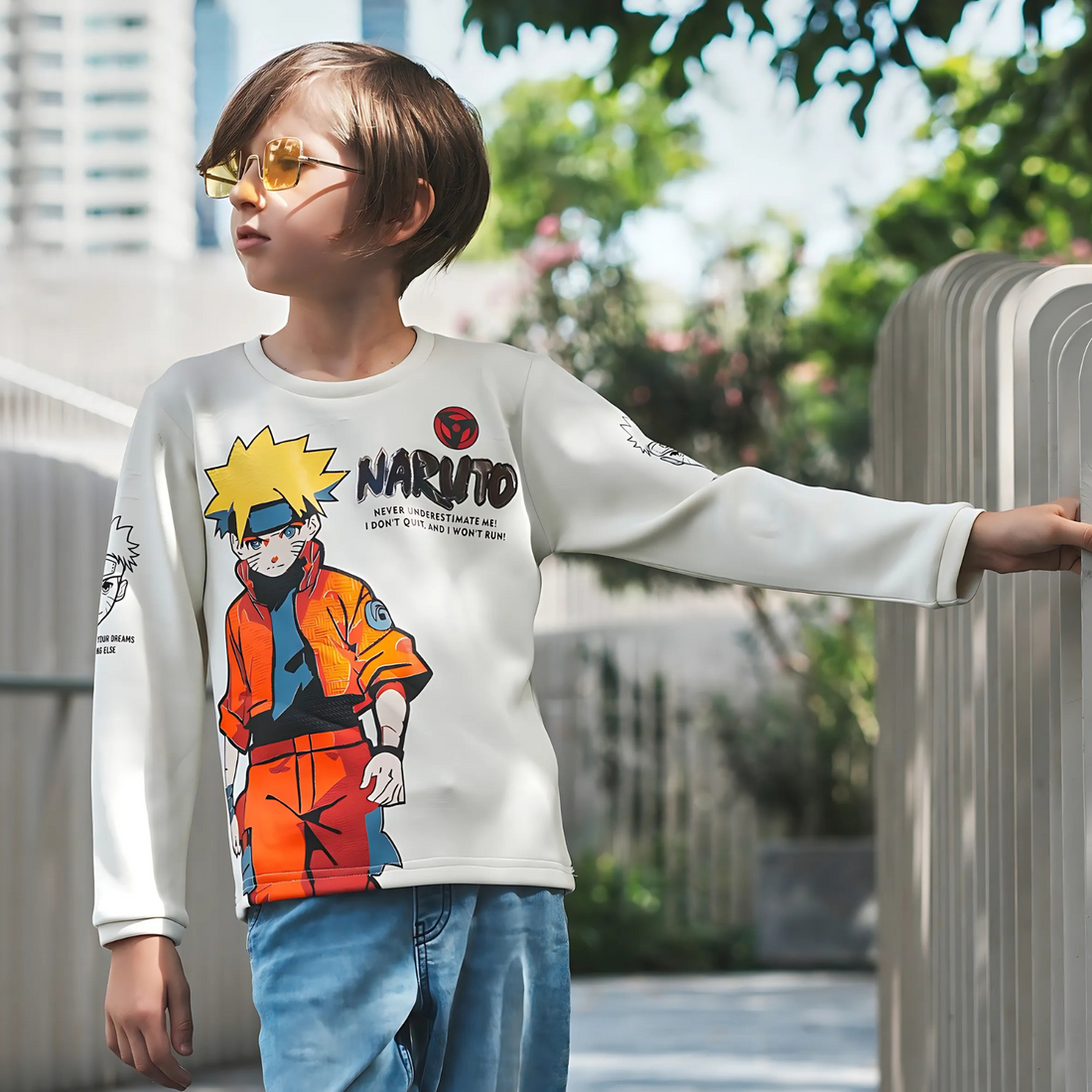 Boys Cotton Printed T Shirt