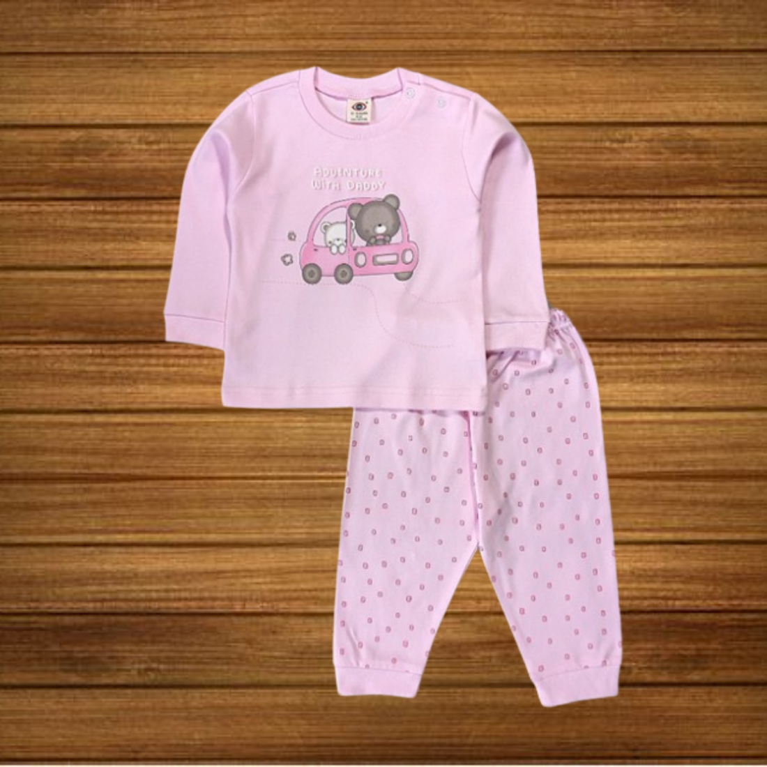 Zero Interlock Knit Full Sleeves T-Shirt & Lounge Pants Set
