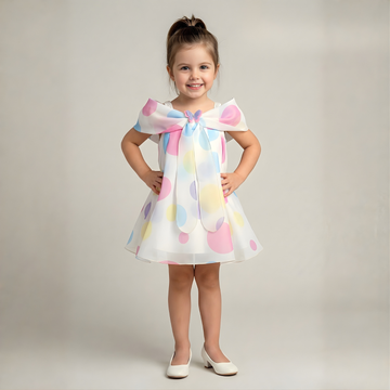 Stylish Party Wear Frock For Girls