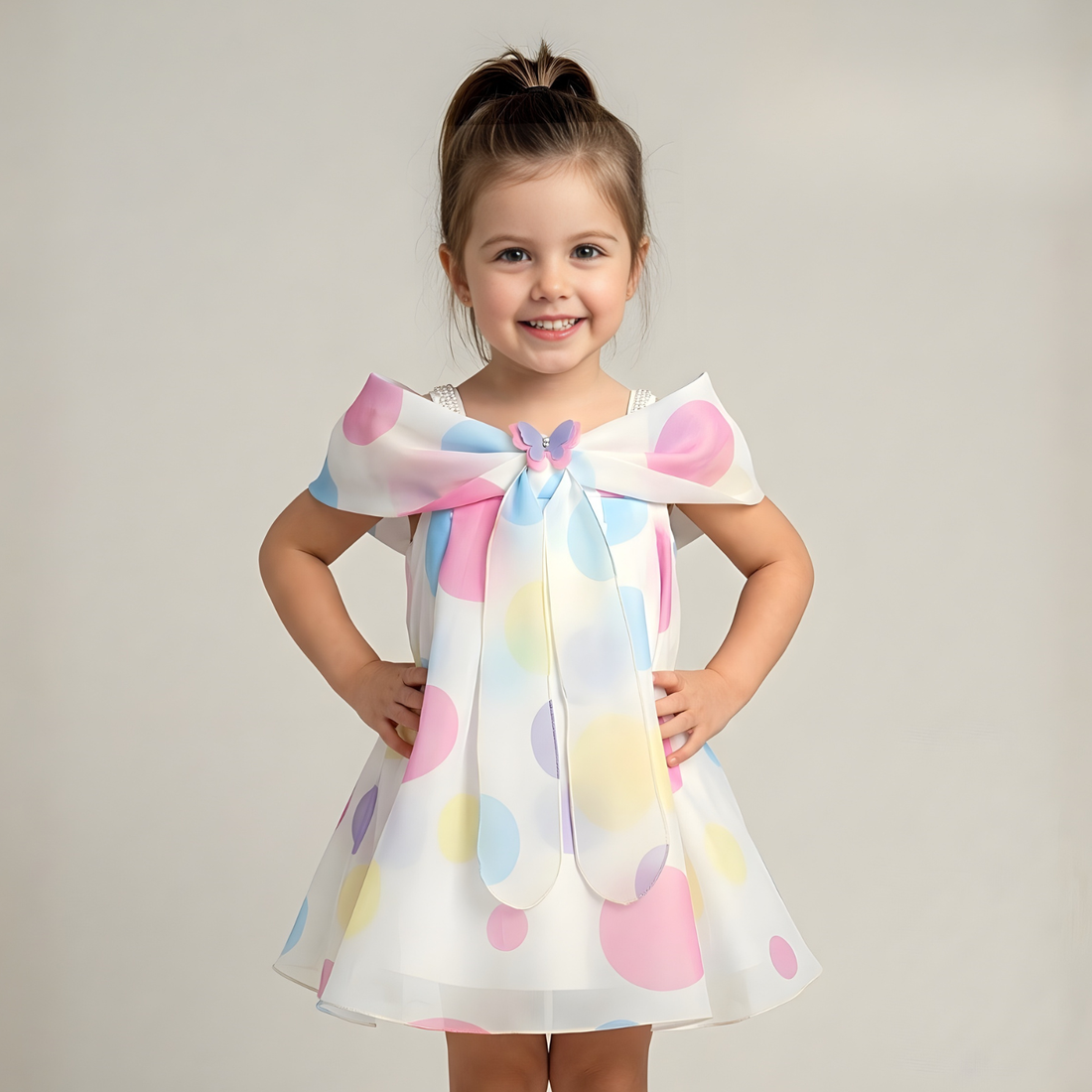 Stylish Party Wear Frock For Girls