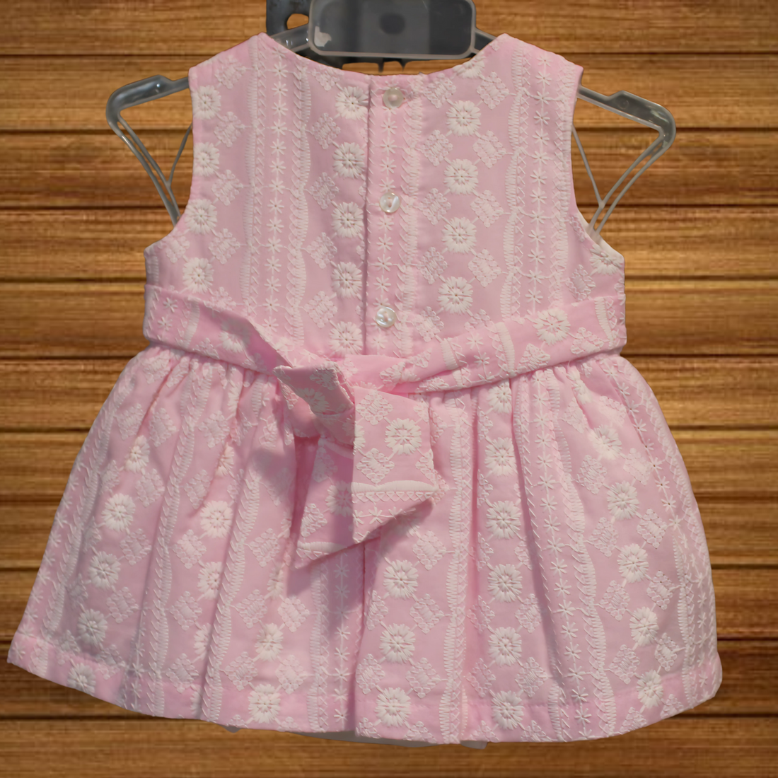 Baby Girls Cotton Embroidered Frocks