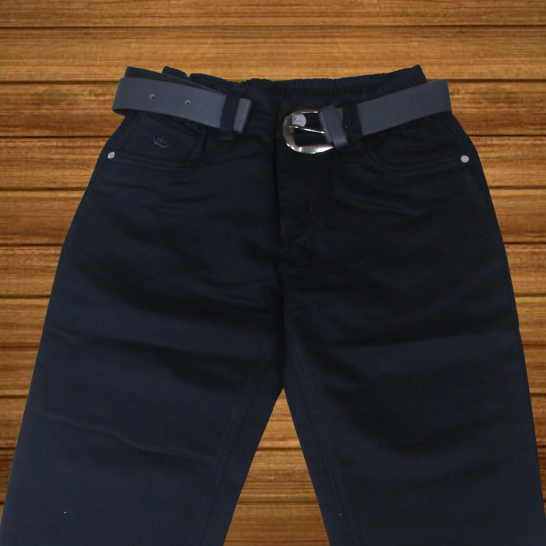 Boys Regular Fit Jeans with Stretch