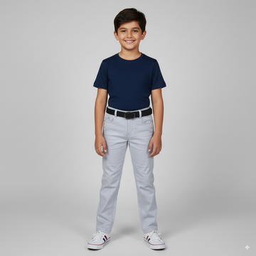 Boys Regular Fit Jeans with Stretch