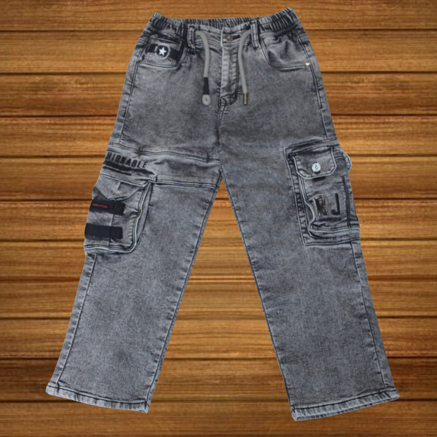 Boys Cute trendy Cargo Jeans