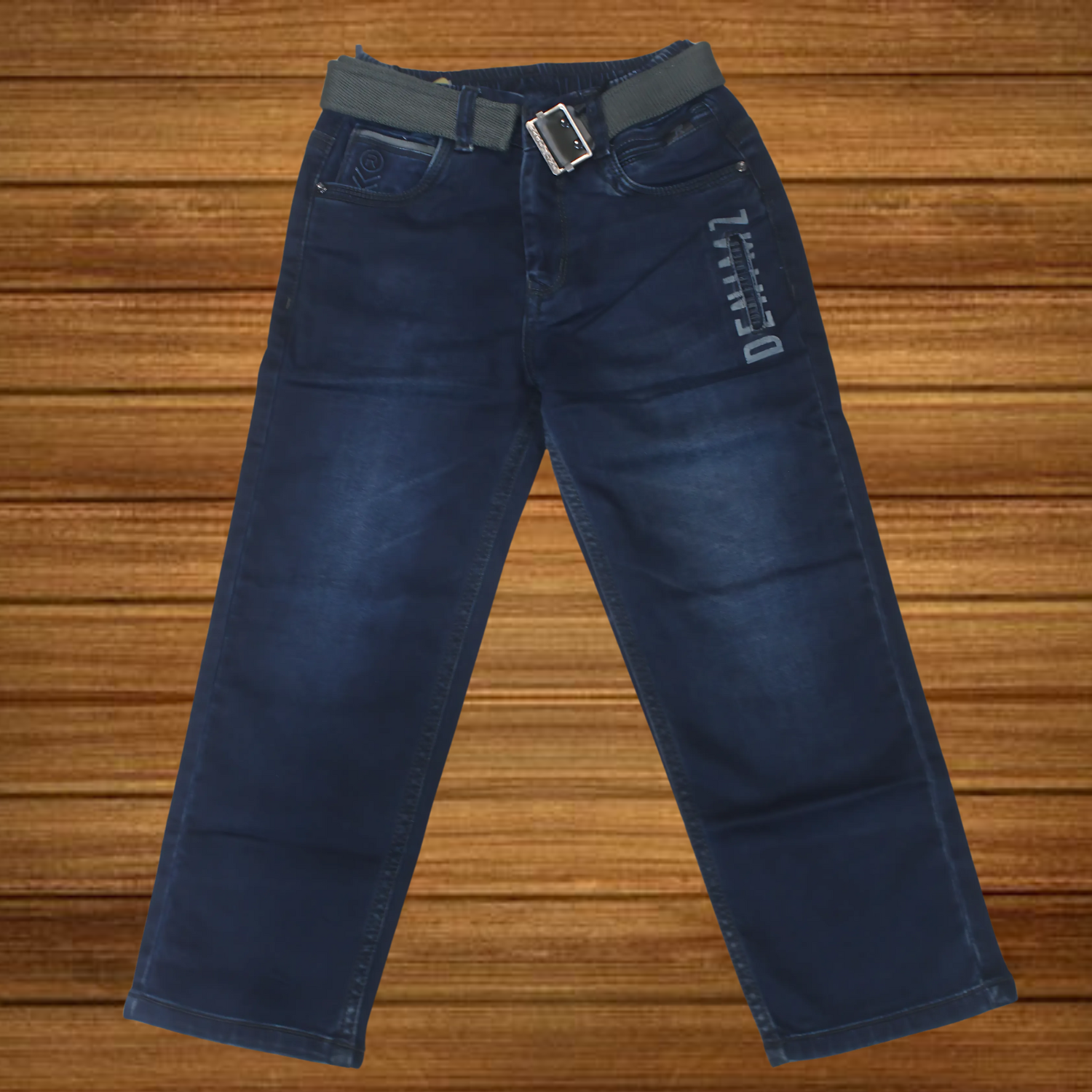 Boys Dark Olive Denim