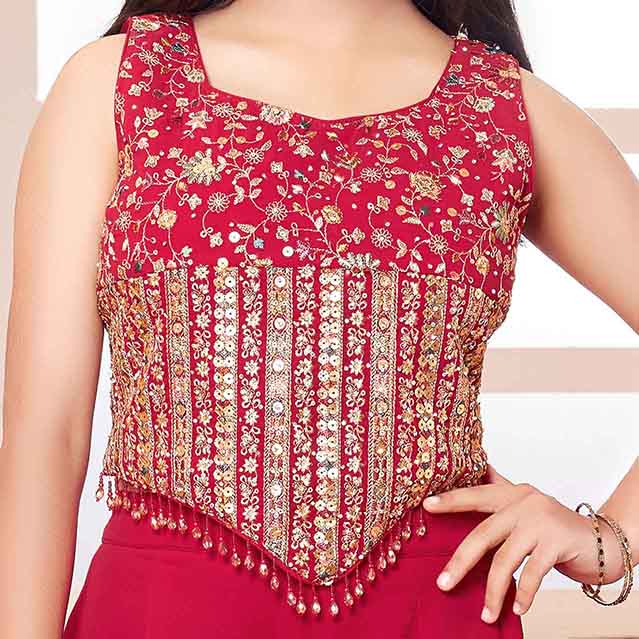 Girls Plazo Set
