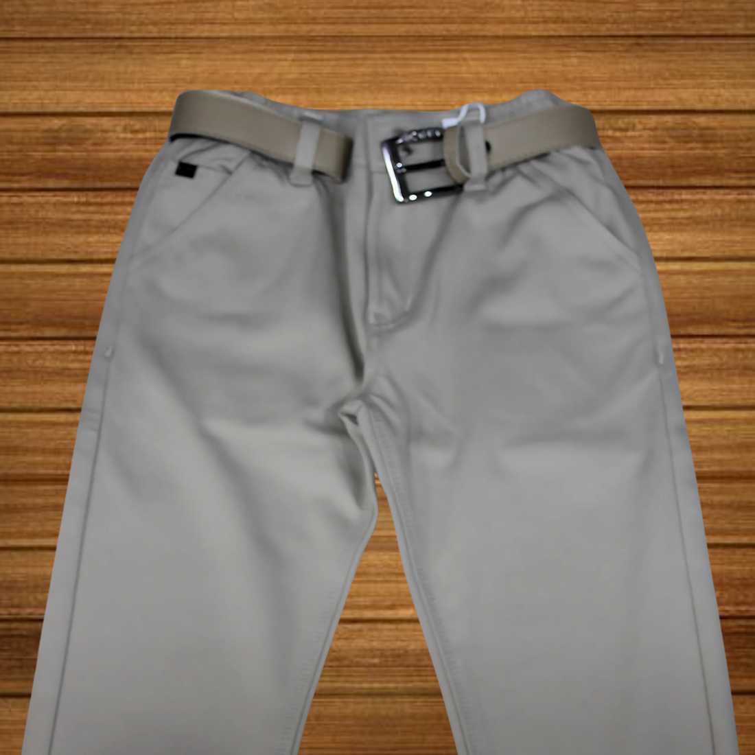 Boys Fawn Plain Jeans